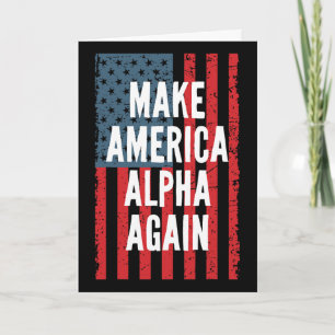 Alpha Maak Amerika Weer Eerste Juli Onafhankelijk Kaart