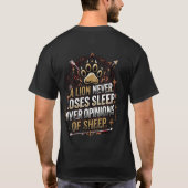 Alpha Mindset Lion T-Shirt – Be Fearless Lead The  (Dos)