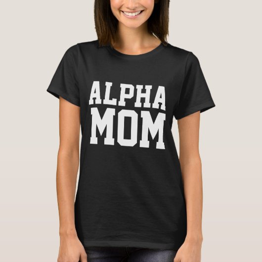 ALPHA MOM T-SHIRTS (Voorkant)