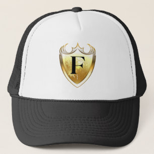 Alpha Monogram van artistieke letter alledaagse st Trucker Pet