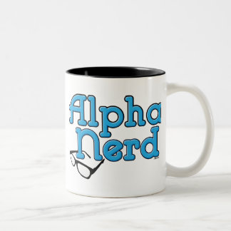 Alpha Nerd Tweekleurige Koffiemok