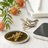 Alpha Omega King of Kings Design Sleutelhanger (Zijkant)