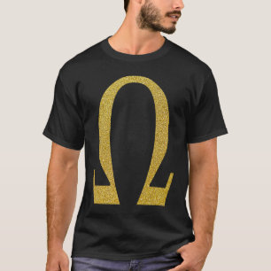 Alpha Omega Letter Grieks Alfabet T-shirt
