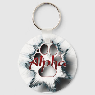 Alpha Paw Sleutelhanger