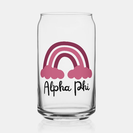 Alpha Phi Sororité Bordeaux Arc-en-ciel (Verso)