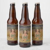 Alpha Queen (naam en stijl) Bier Etiket (Flessen)