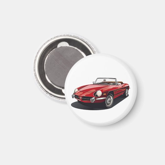 Alpha Romeo, aimant (Recto/Verso)