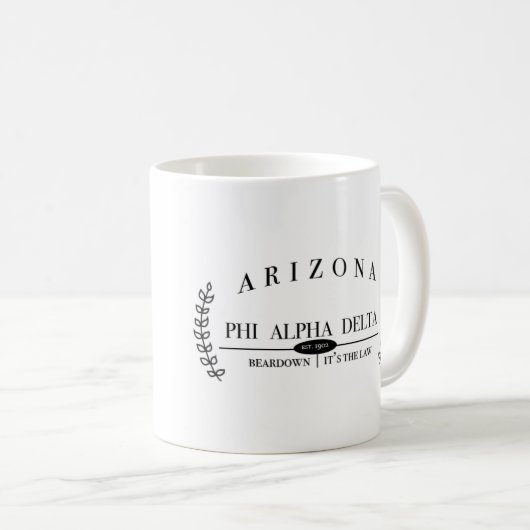Alpha tasse de delta de phi (Devant droit)