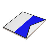 Alpha Tegeltje (Zijkant)