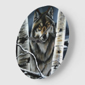 Alpha Timber Wolf Populierbomen Grote Klok (Hoek)