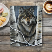 Alpha Timber Wolf Populierbomen Legpuzzel