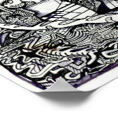 Alpha Warrior, van Brian Benson Poster (Hoek)