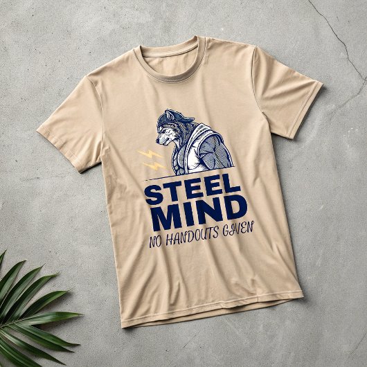 Alpha Wolf Steel Mind Gym T-Shirt – Savage Beast 