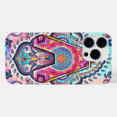 Alphabet A mandala iPhone Hoesje (Achterkant horizontaal)