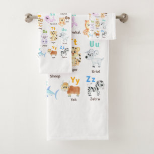 Alphabet Animal ABC Mets animaux