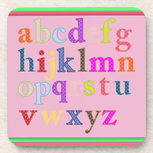 Alphabet Beverage Coaster Bier Onderzetter