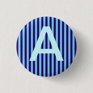 Alphabet Blue Lines Pet Button