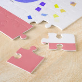 ALPHABET BRIEF B LEGPUZZEL (Zijkant)