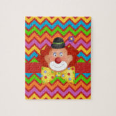 Alphabet C Pour Puzzle Clown Avec Boîte Cadeau (Vertical)