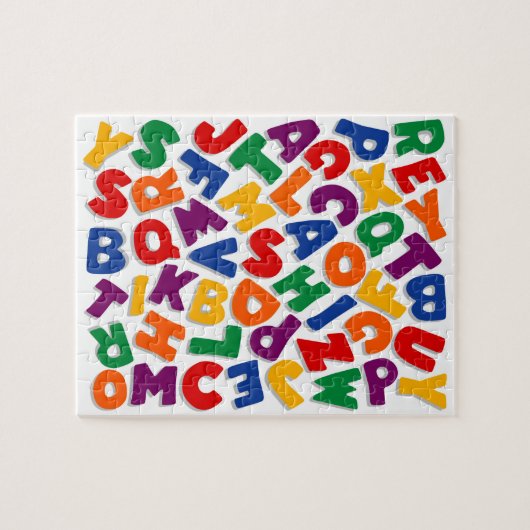 Alphabet Challenge Legpuzzel (Horizontaal)
