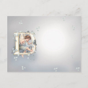 Alphabet Cherub Briefkaart