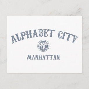 Alphabet City Briefkaart