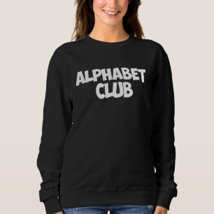 Alphabet Club Mannen vrouwen Kinder Trui