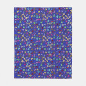 Alphabet conception Couverture en polaire (Devant)