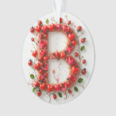 Alphabet Créatif Lettre B avec Formes de Cœur (devant)