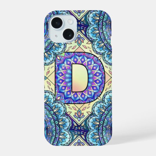 Alphabet D mandala (Verso)
