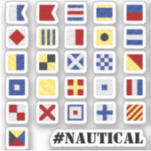 🏴 Alphabet dans les autocollants de signalisation (Devant)