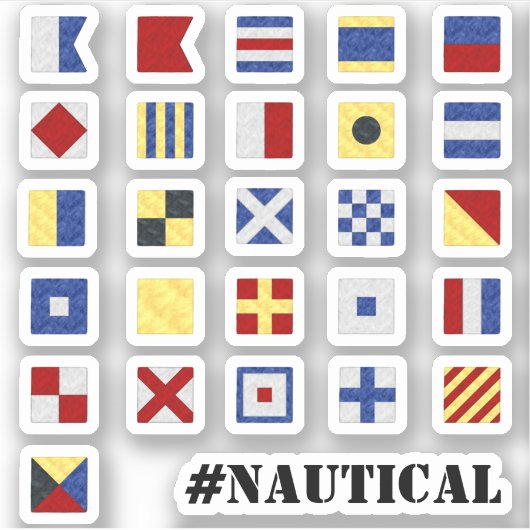 🏴 Alphabet dans les autocollants de signalisation (Devant)