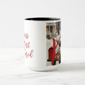 Alphabet de Noël Personnalisable Mug (Centre)