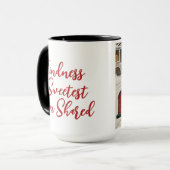 Alphabet de Noël Personnalisable Mug (Devant gauche)