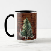 Alphabet de Noël Personnalisable Mug (Gauche)