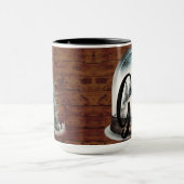 Alphabet de Noël Personnalisable Mug (Centre)