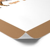 Alphabet des Animaux Poster pour Nounours et Enfan (Coin)