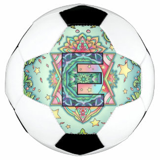 Alphabet E mandala