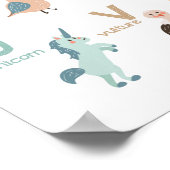 Alphabet en décoration Animaux alphabétisés Chambr (Coin)