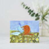 Alphabet Fiesta Armadillo Briefkaart (Staand voorkant)