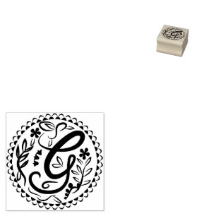 Alphabet G Rubberstempel