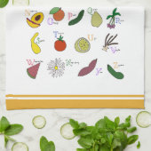 Alphabet Garden Theedoek (Gevouwen)