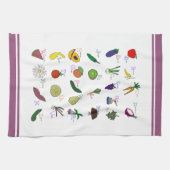 Alphabet Garden Theedoek (Horizontaal)