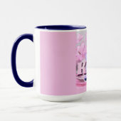 Alphabet Initiales Poodé Café Mug (Gauche)