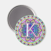 Alphabet K Magneet (Voorkant / Achterkant)