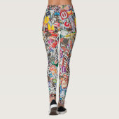 ALPHABET-LEGGINGS LEGGINGS (Achterkant)