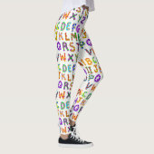 Alphabet Leggings pour femmes (Droite)