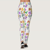 Alphabet Leggings pour femmes (Dos)