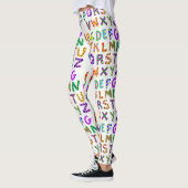 Alphabet Leggings pour femmes (Gauche)