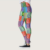 Alphabet Leggings pour femmes (Gauche)